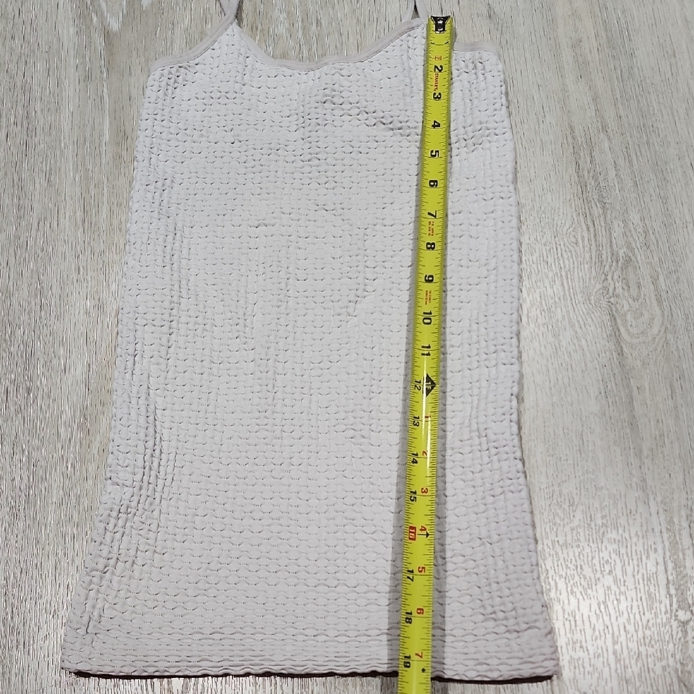 Connection 18 Light Cream Textured Spaghetti-Strap Camisole - Picture 4 of 5